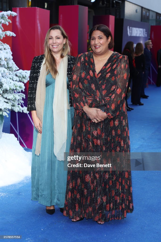Nicole and Erica at the Christmas premiere